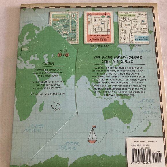 Make Map Art book - unused - Picture 7 of 7